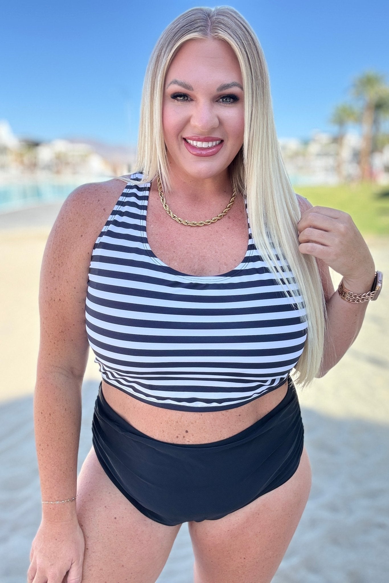 Belize High Waisted Swim Bottoms - Driftwood Boutique