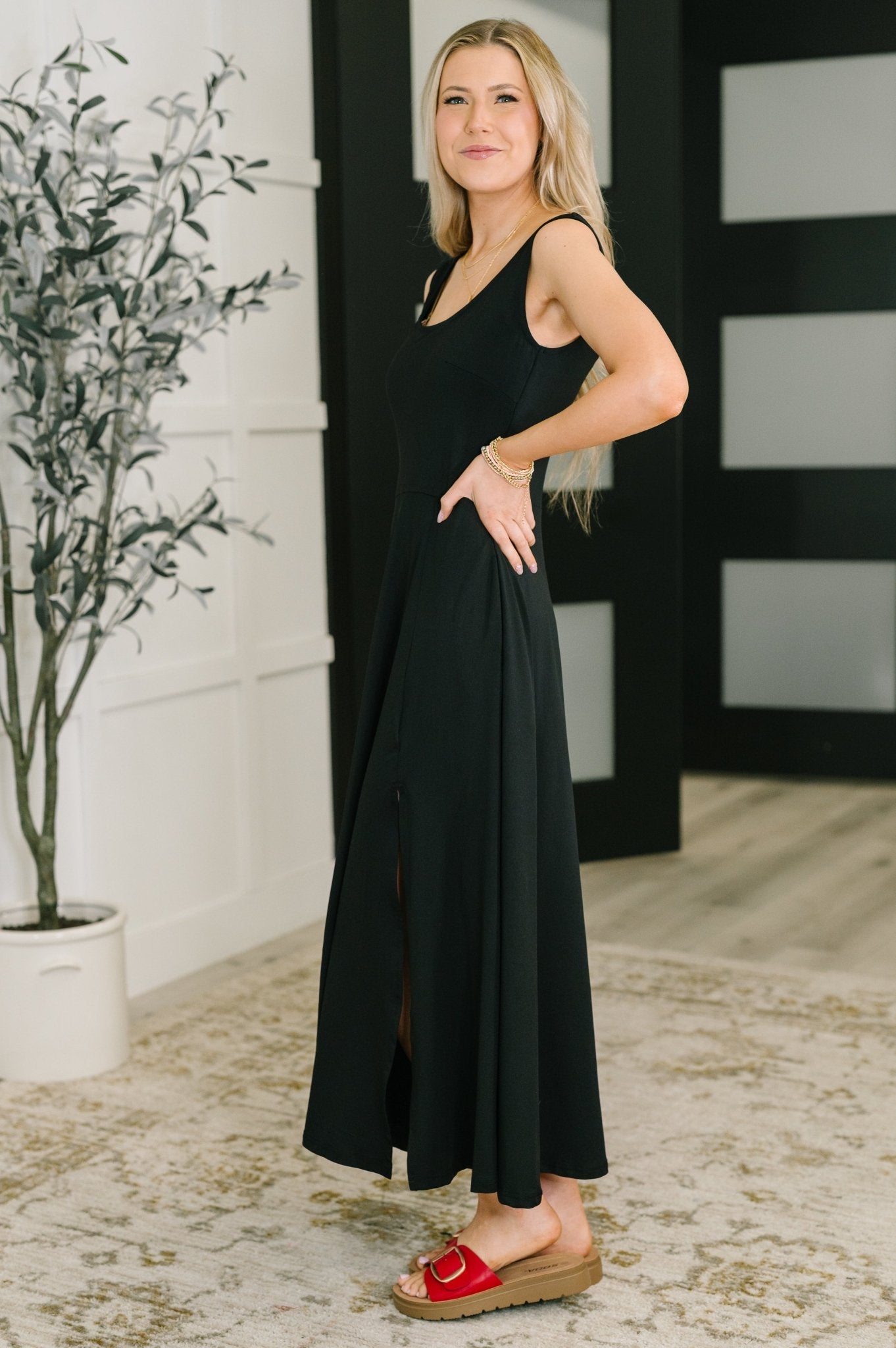 Better Than Being Alone Maxi Dress - Driftwood Boutique