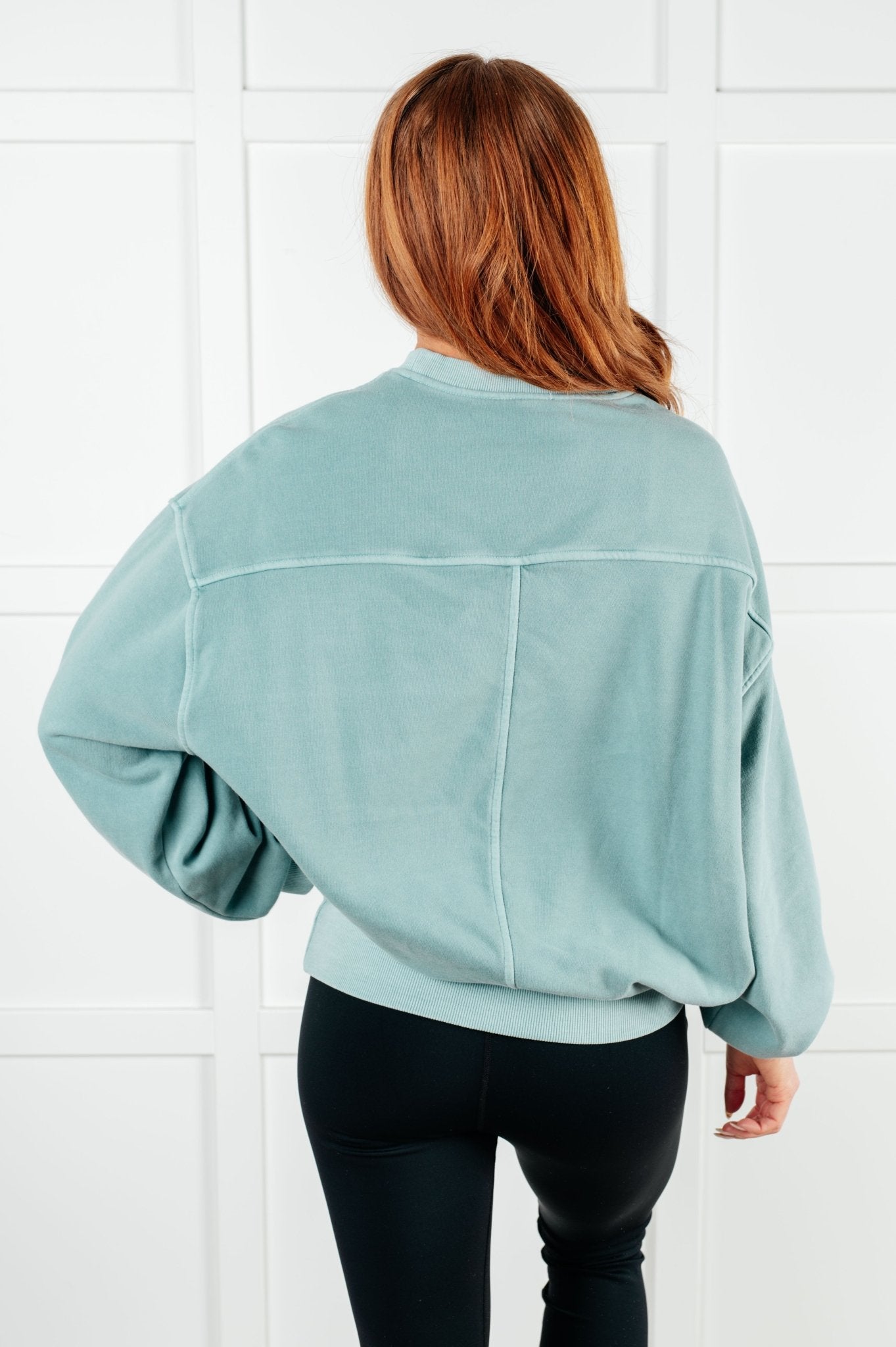 Beyond the Basics Pullover in Blue Grey - Driftwood Boutique