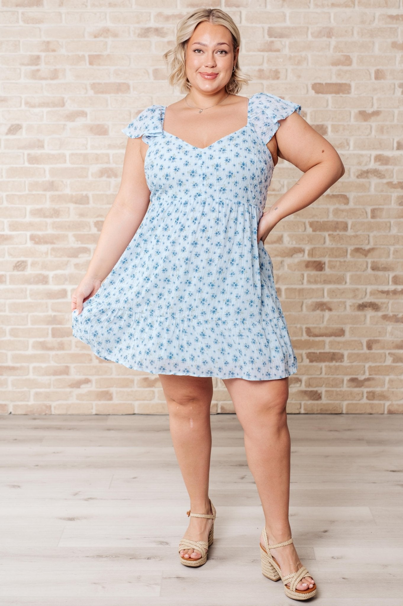 Big Rock Candy Mountain V - Neck Floral Dress - Driftwood Boutique
