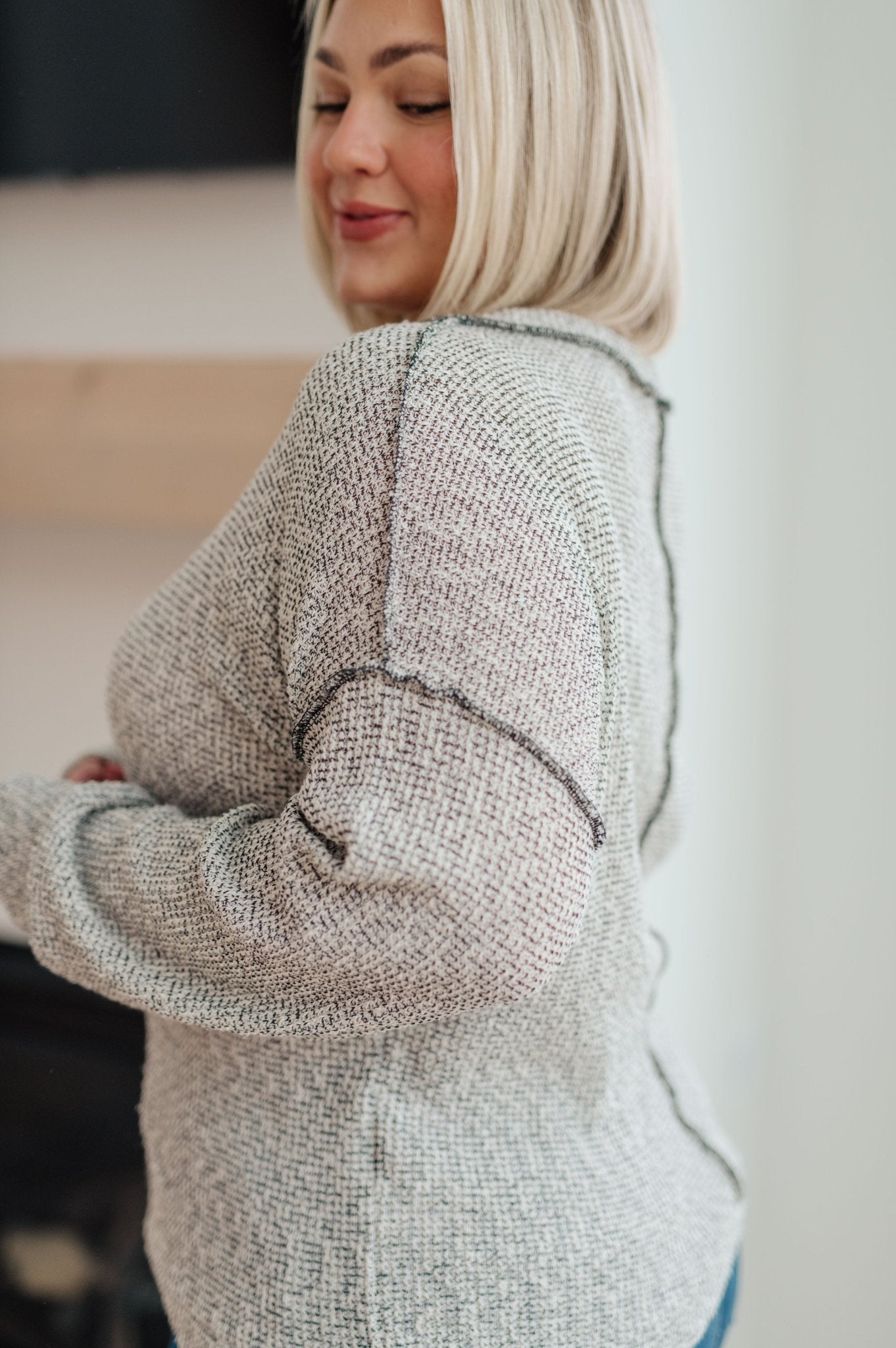 Both Sides of the Story Pullover - Driftwood Boutique