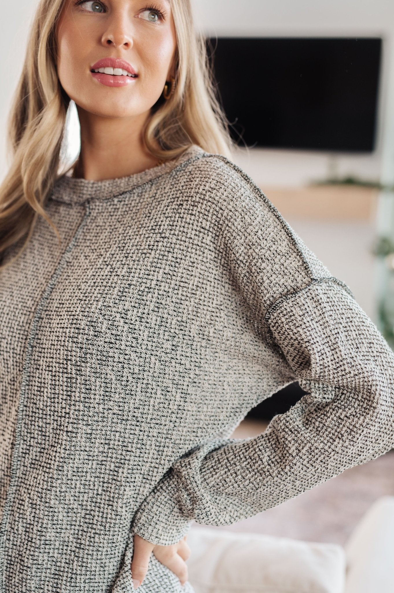 Both Sides of the Story Pullover - Driftwood Boutique