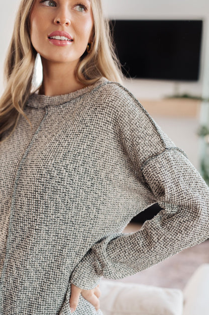 Both Sides of the Story Pullover - Driftwood Boutique