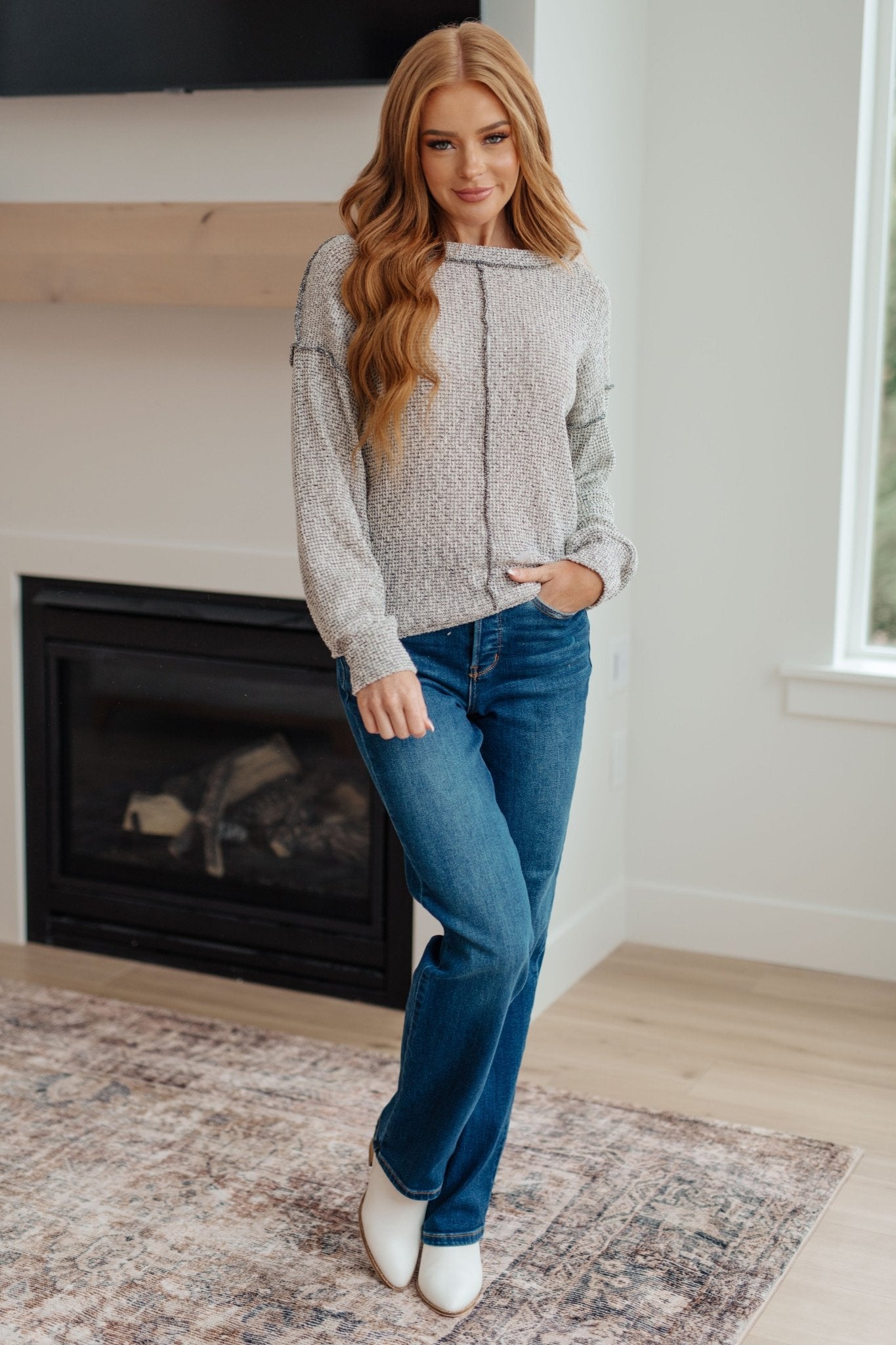 Both Sides of the Story Pullover - Driftwood Boutique