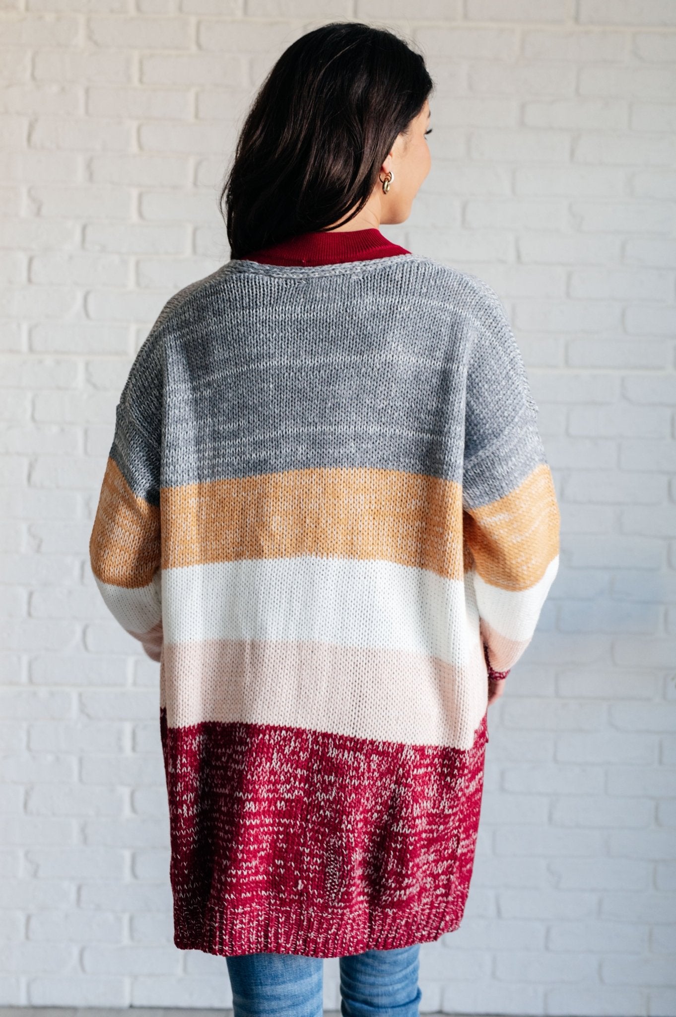 Bring the Warmth Color Block Cardigan - Driftwood Boutique