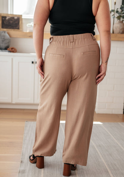 Business Meeting Wide Leg Pants - Driftwood Boutique