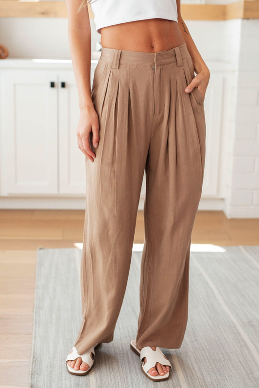 Business Meeting Wide Leg Pants - Driftwood Boutique