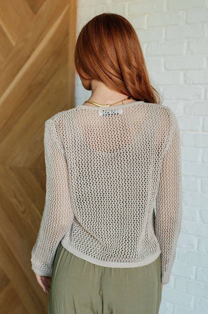 Calming Down Loose Knit Top - Driftwood Boutique