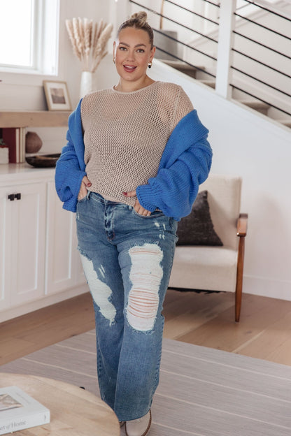 Calming Down Loose Knit Top - Driftwood Boutique