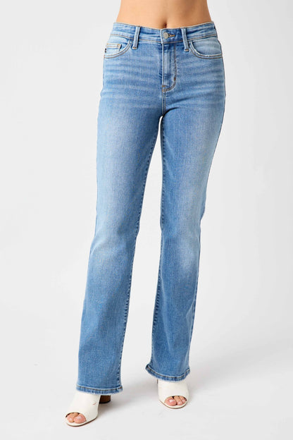 Chelsie High Rise Straight Leg Jeans
