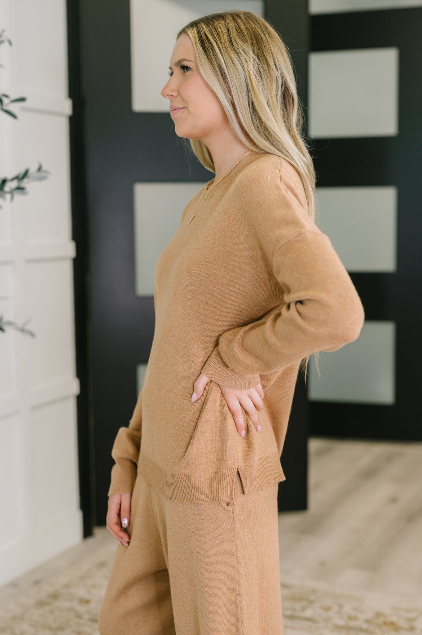 Clove Sweater in Camel - Driftwood Boutique