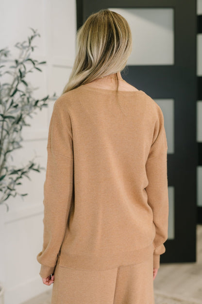 Clove Sweater in Camel - Driftwood Boutique
