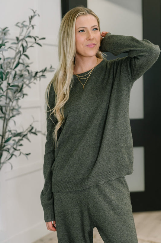 Clove Sweater in Moss - Driftwood Boutique