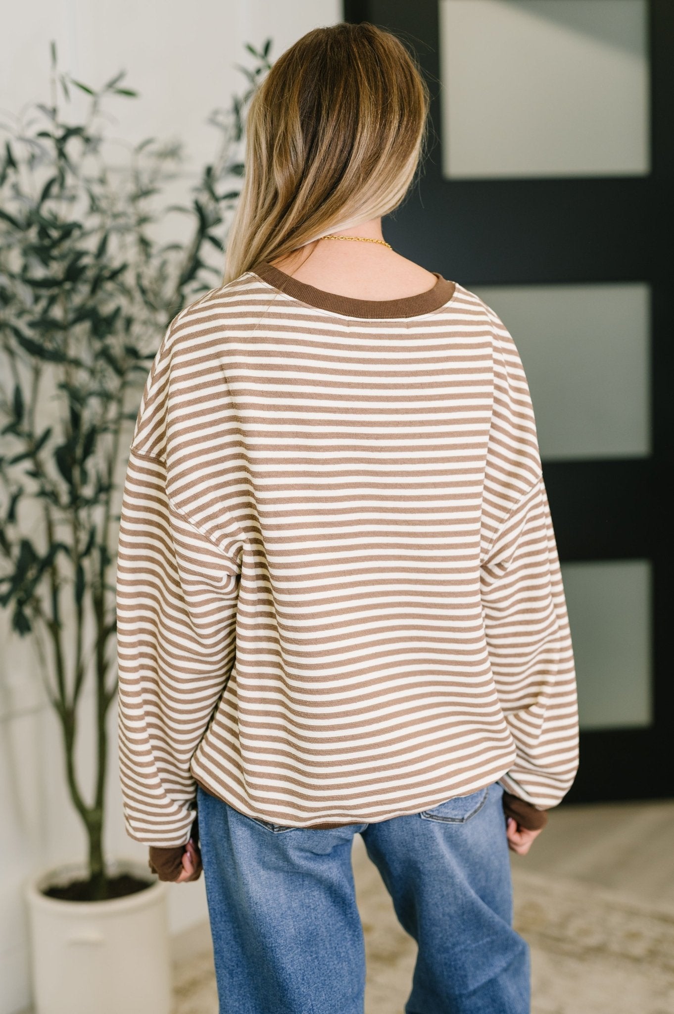 Cocoa Lane Stripe Top - Driftwood Boutique