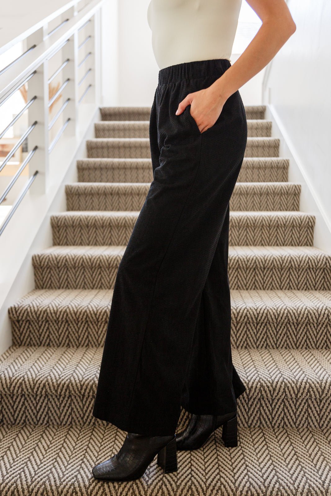 Come Rain or Shine Wide Leg Pants - Driftwood Boutique