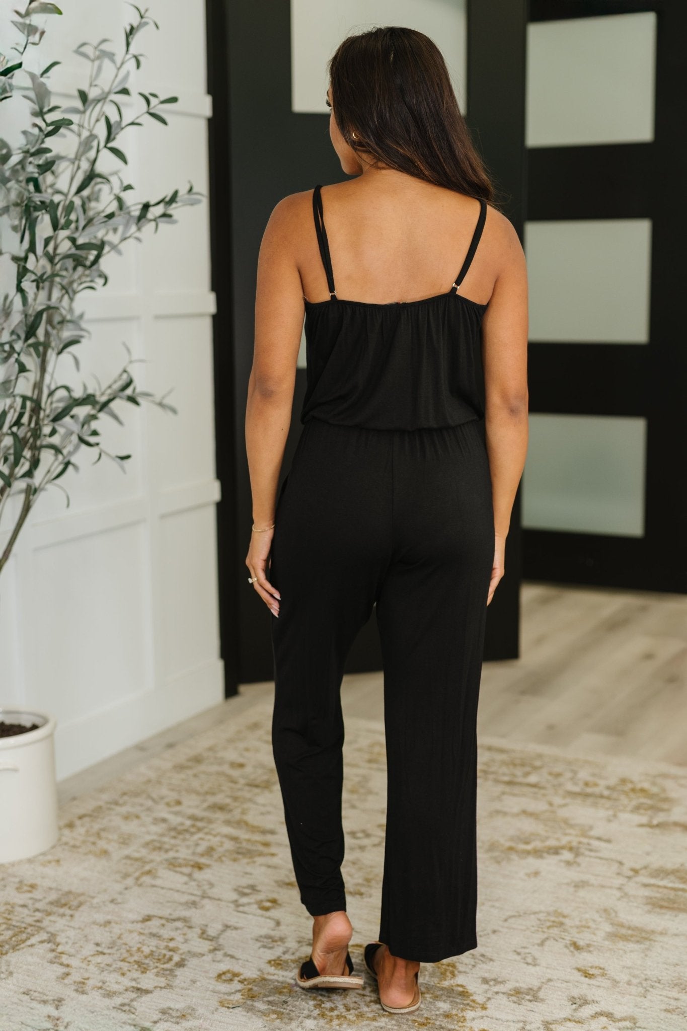 Completely Justified Jumpsuit in Black - Driftwood Boutique