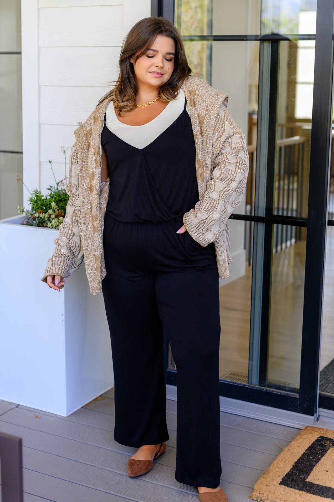 Completely Justified Jumpsuit in Black - Driftwood Boutique