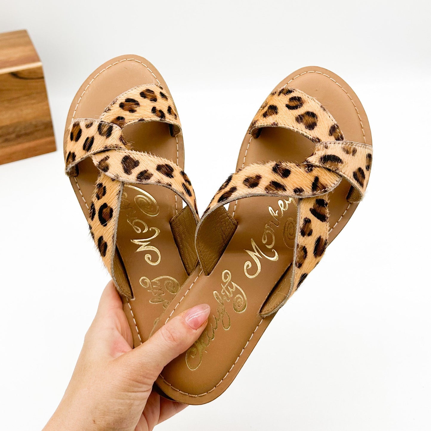 Conga Sandal in Leopard - Driftwood Boutique