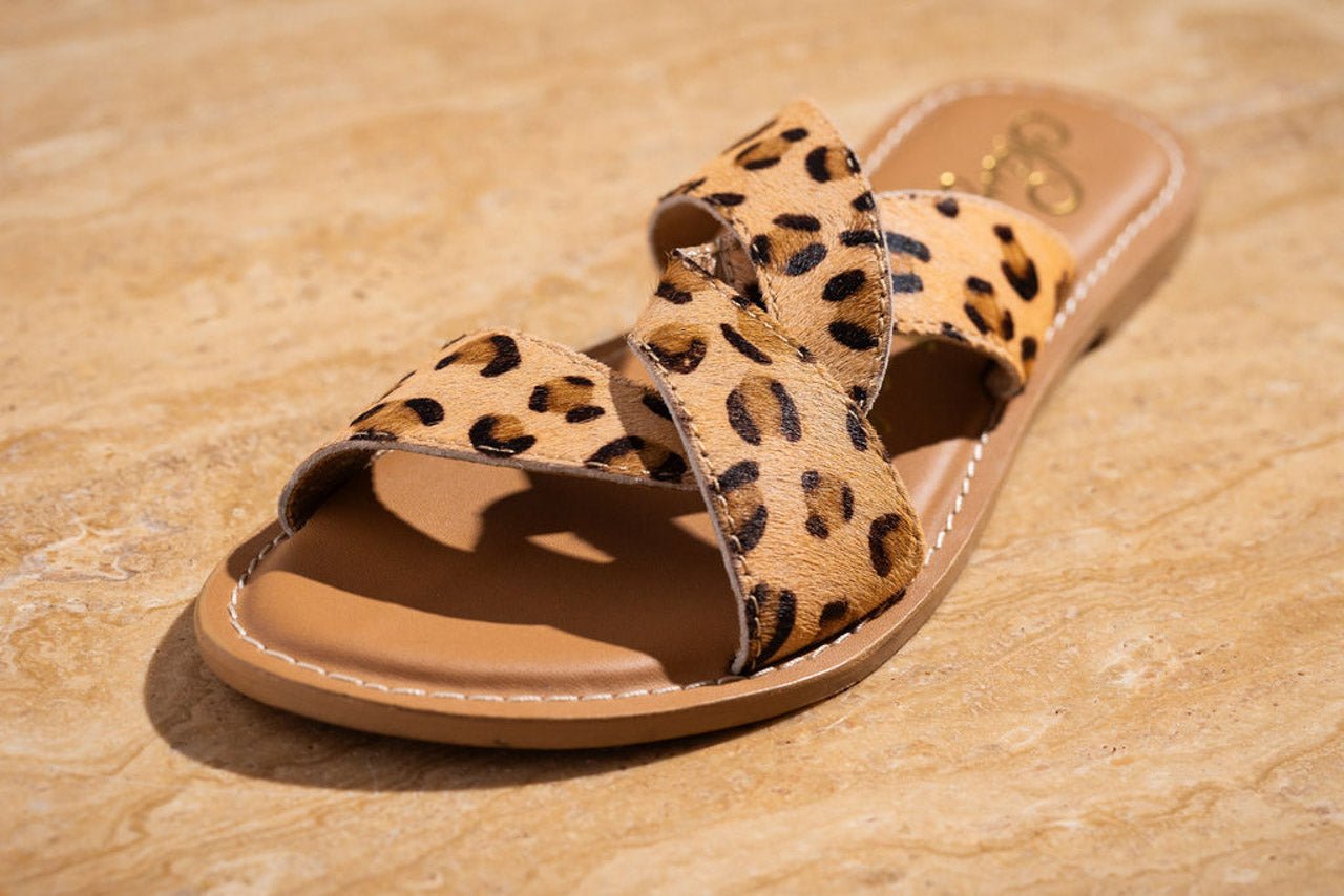 Conga Sandal in Leopard - Driftwood Boutique