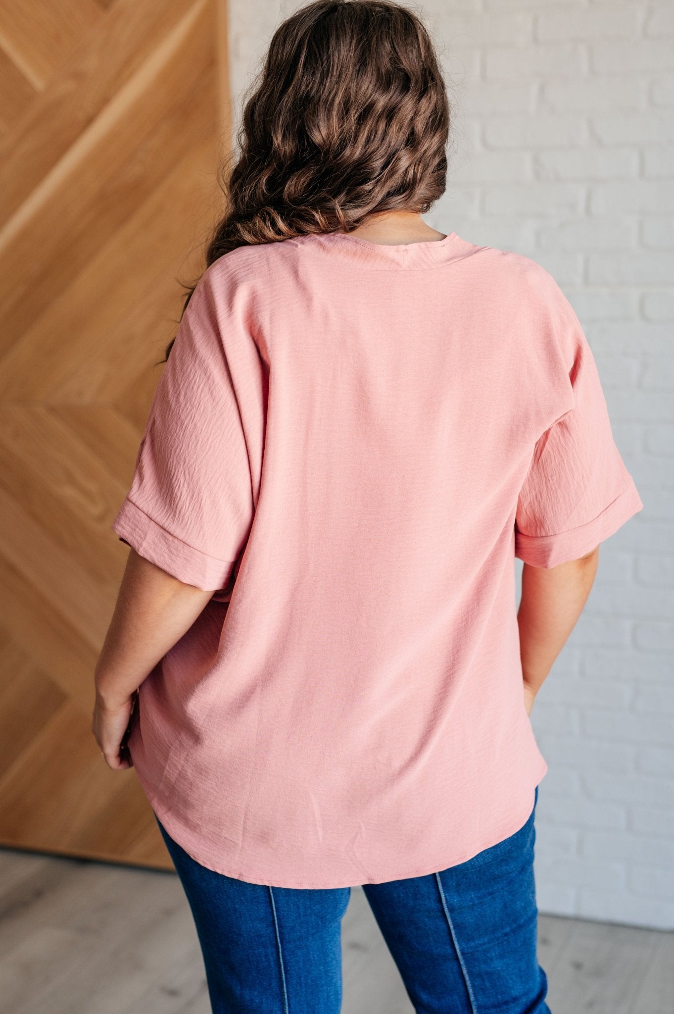 Contrary to Popular Belief V - Neck Blouse - Driftwood Boutique