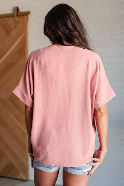 Contrary to Popular Belief V - Neck Blouse - Driftwood Boutique