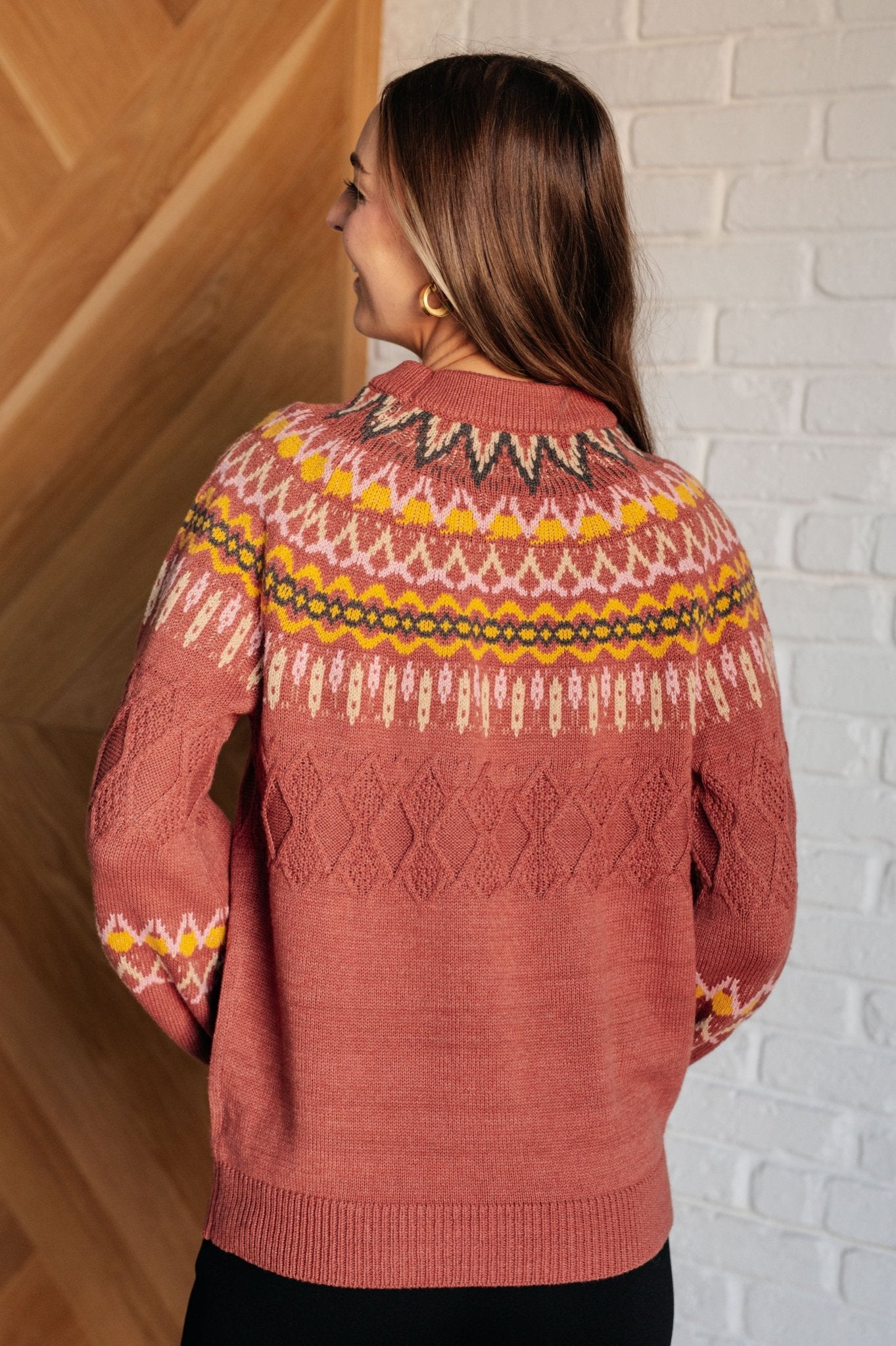 Cozy Chalet Fair Isle Sweater - Driftwood Boutique