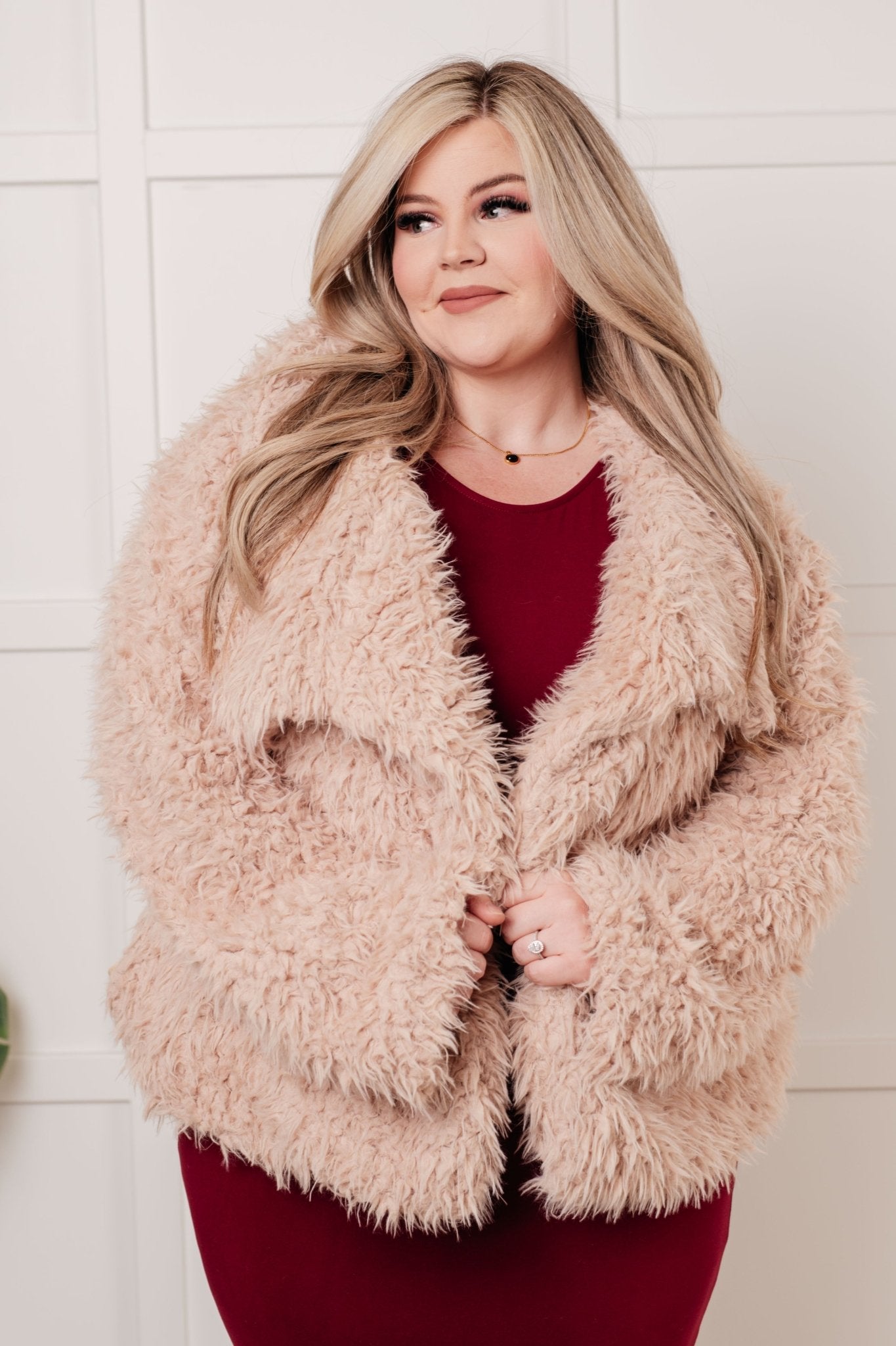 Disco Queen Faux Fur Coat - Driftwood Boutique