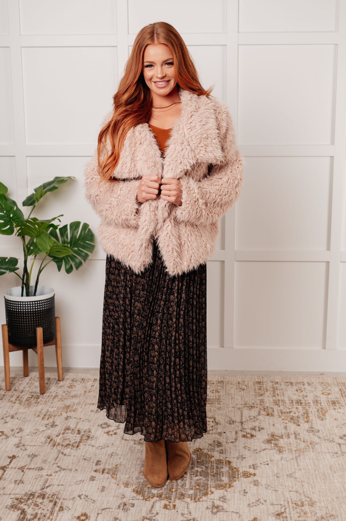 Disco Queen Faux Fur Coat - Driftwood Boutique