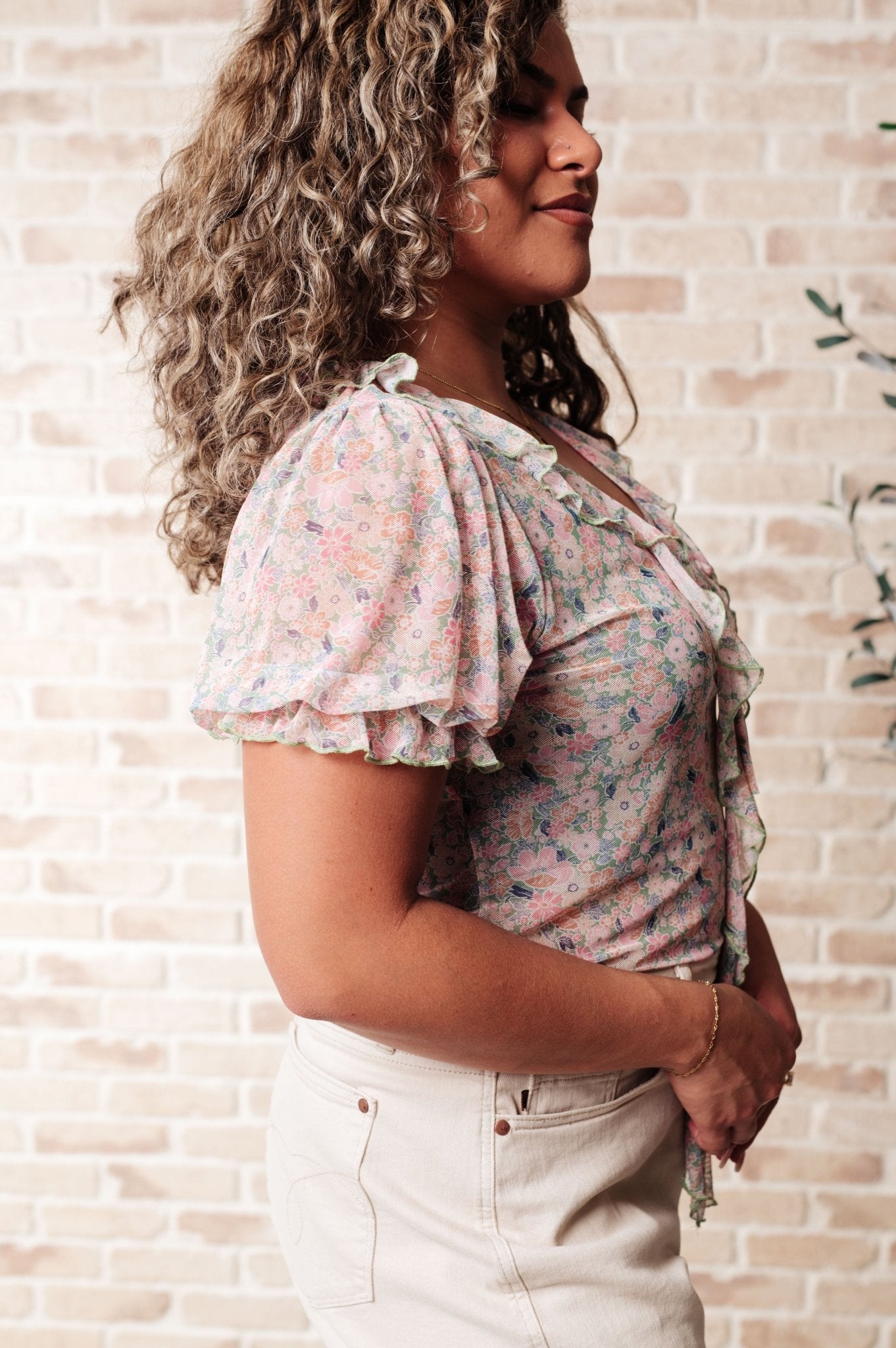 Divine Feminine Balloon Sleeve Bodysuit - Driftwood Boutique