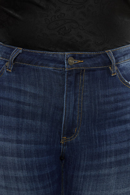 Phoenix Mid Rise Classic Slim Flare Jeans