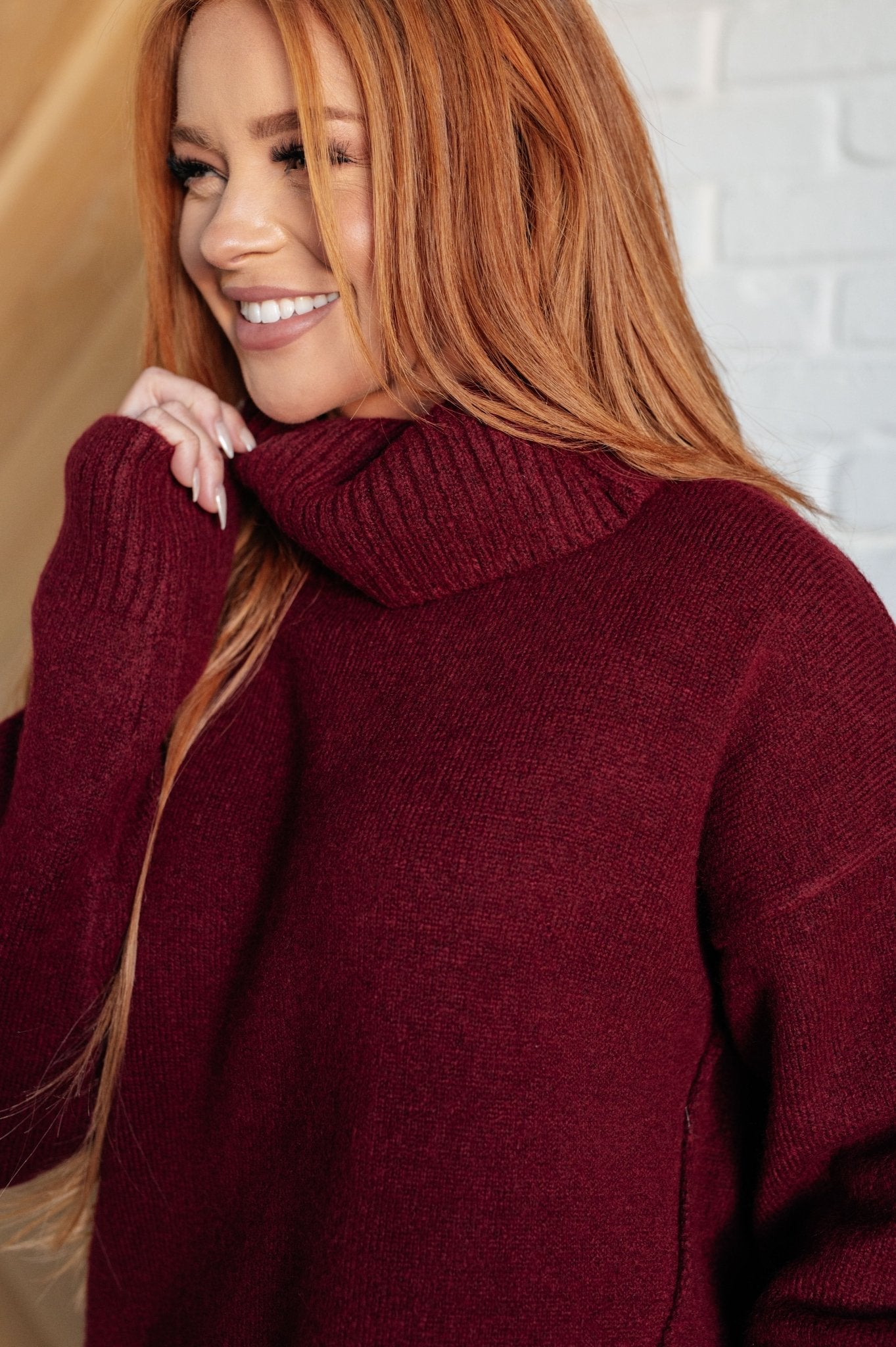 Envelop Me Turtleneck Sweater - Driftwood Boutique