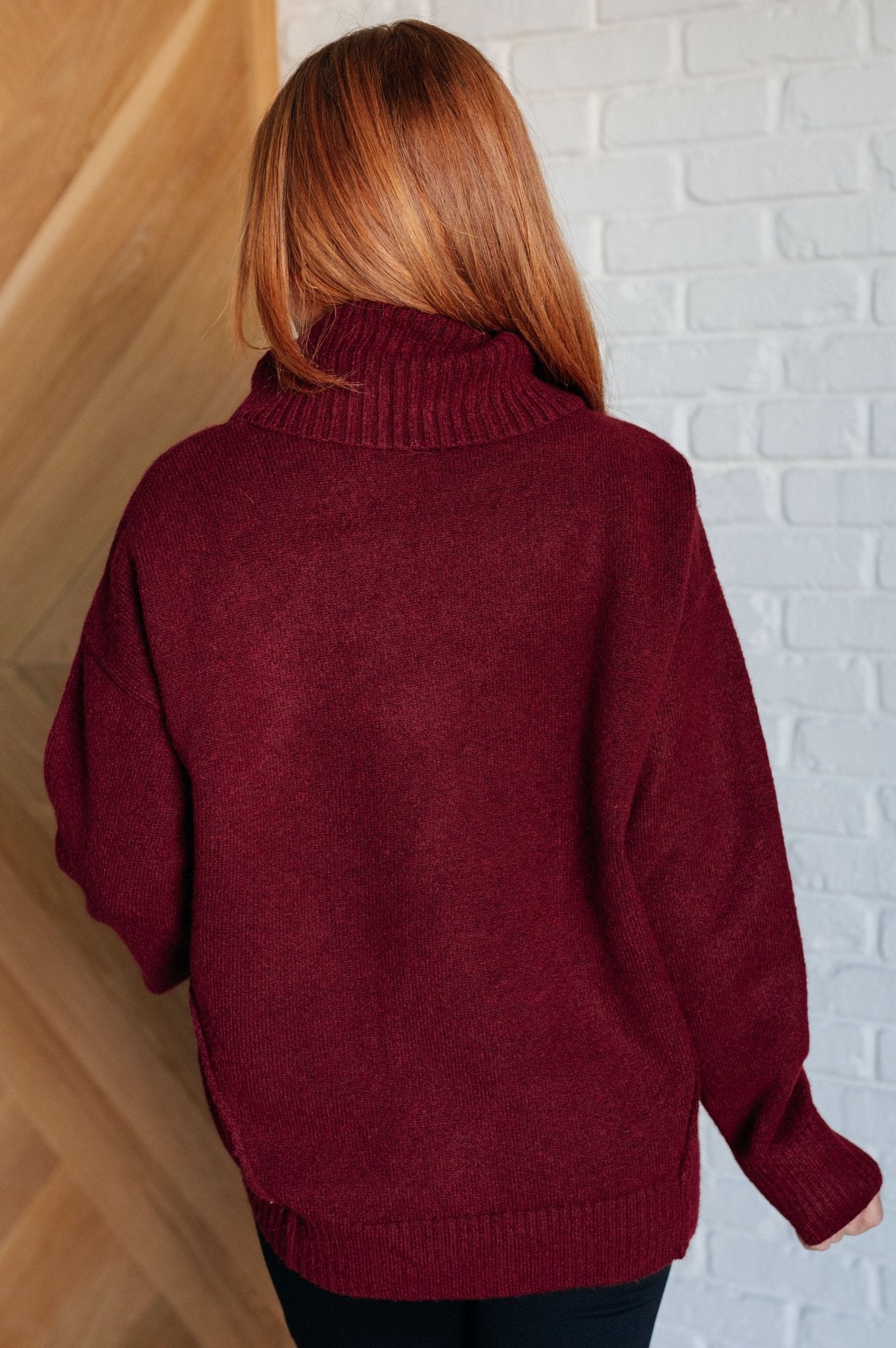 Envelop Me Turtleneck Sweater - Driftwood Boutique