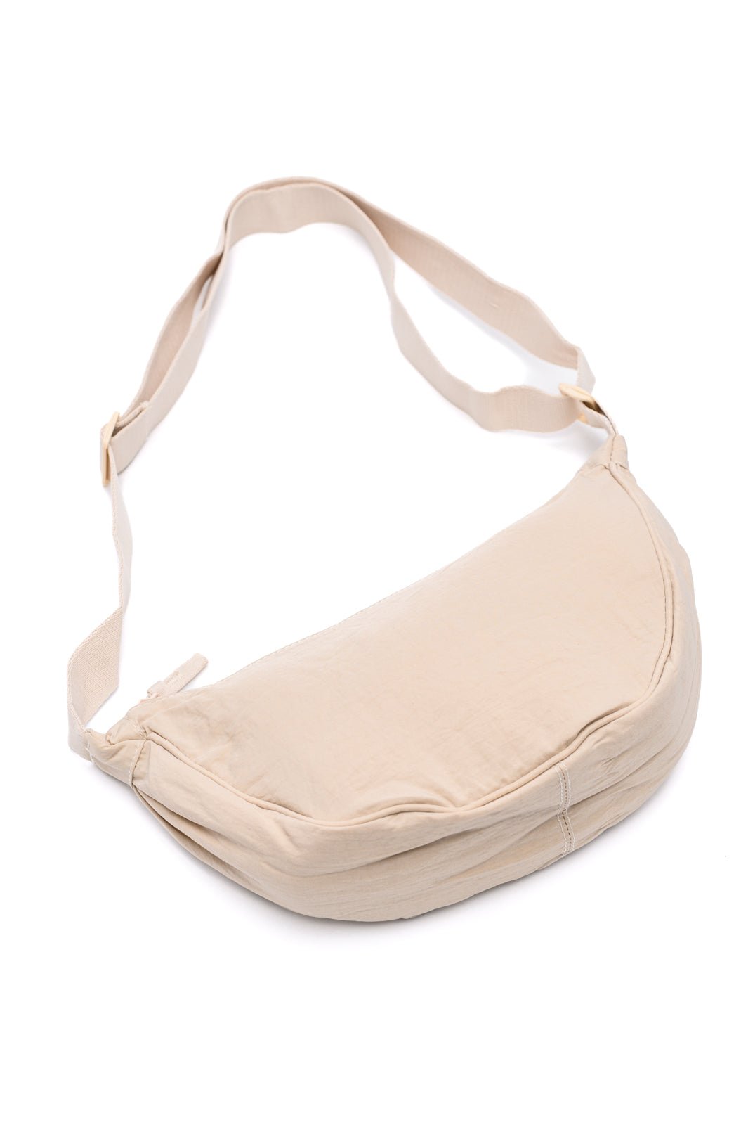 Essentially Everything Round Mini Crossbody Bag in Off White - Driftwood Boutique