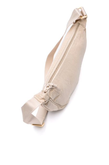 Essentially Everything Round Mini Crossbody Bag in Off White - Driftwood Boutique
