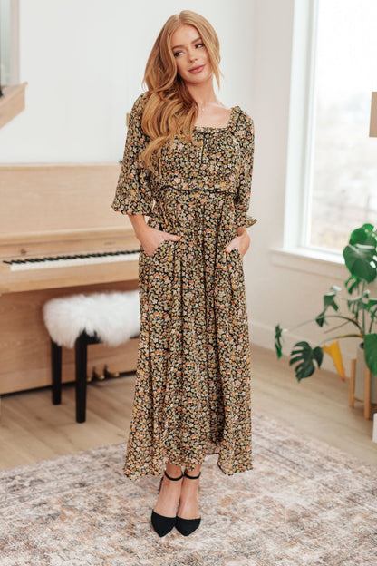 Ever So Briefly Floral Maxi Dress - Driftwood Boutique