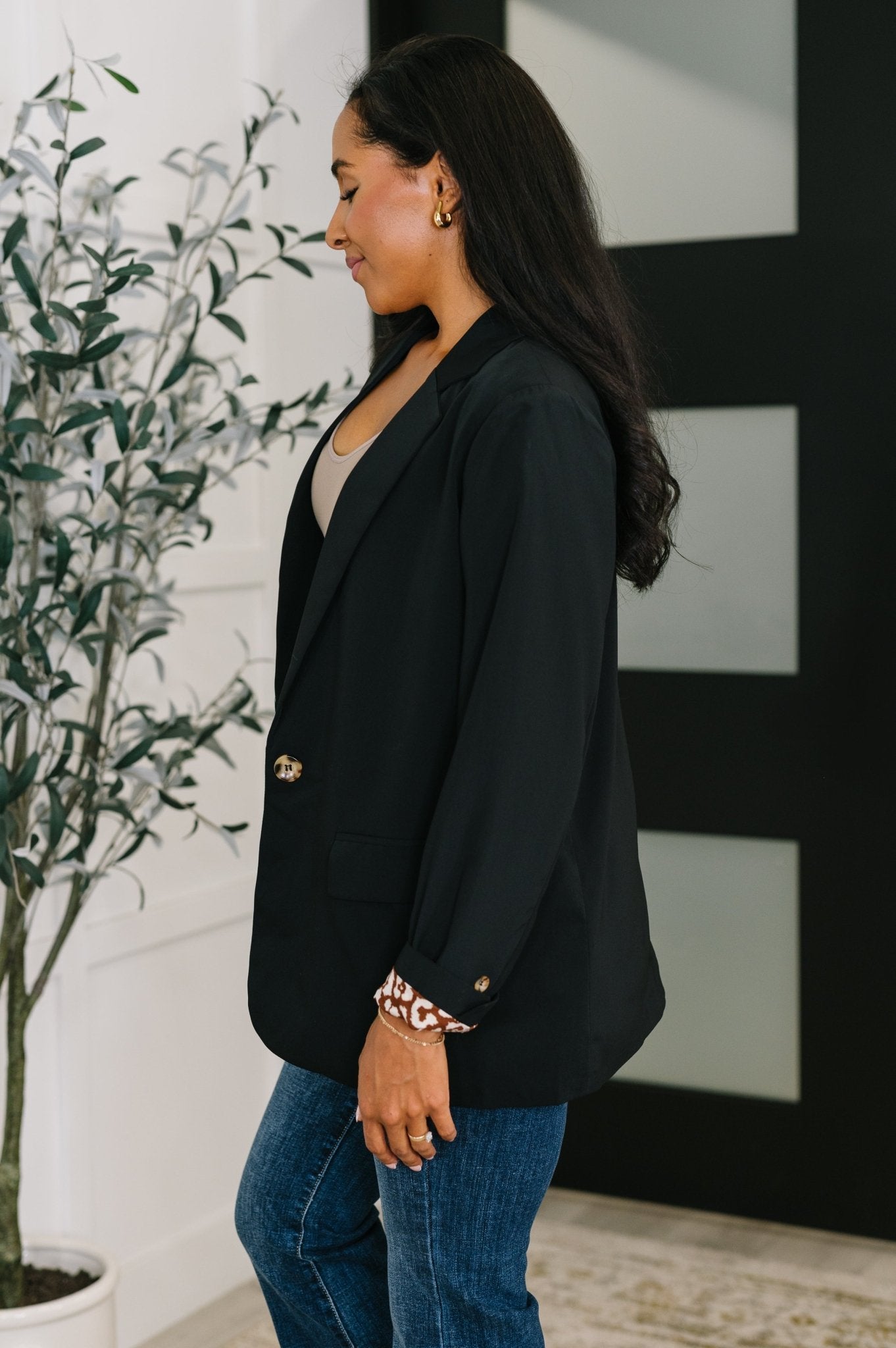 Every Day Blazer in Black - Driftwood Boutique
