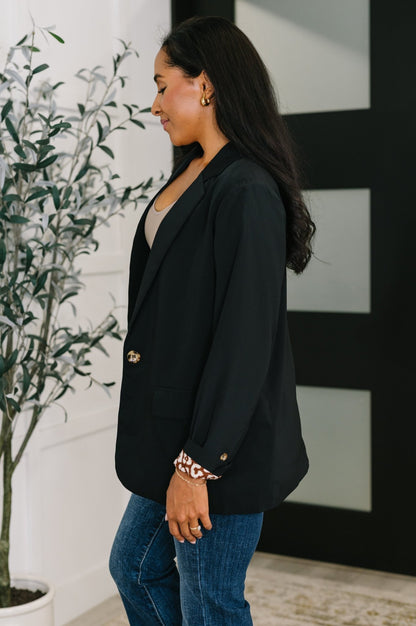 Every Day Blazer in Black - Driftwood Boutique