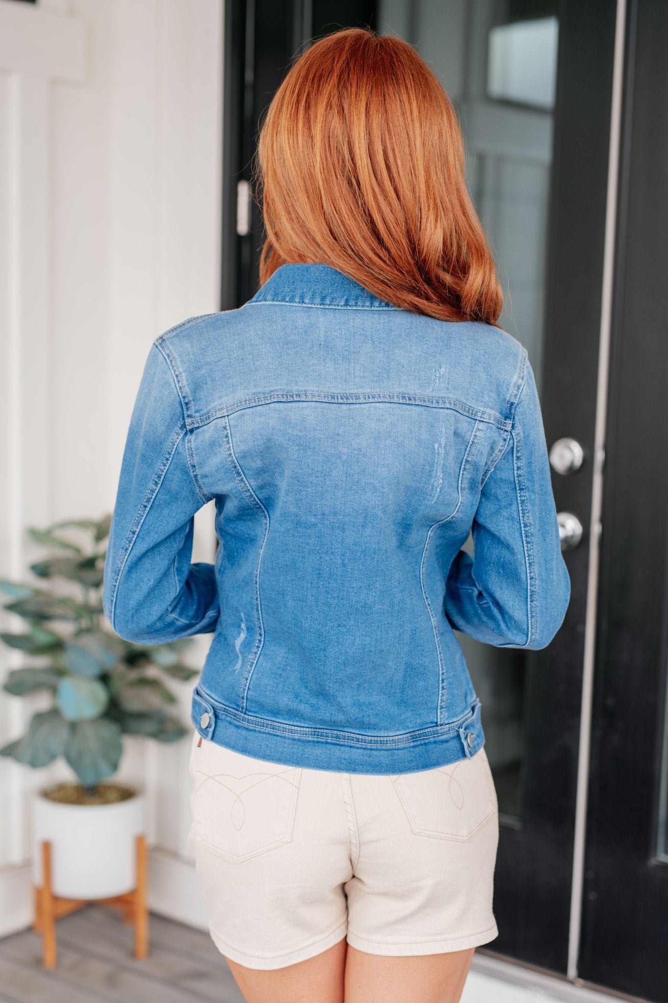 Every Occasion Denim Button Up Jacket - Driftwood Boutique