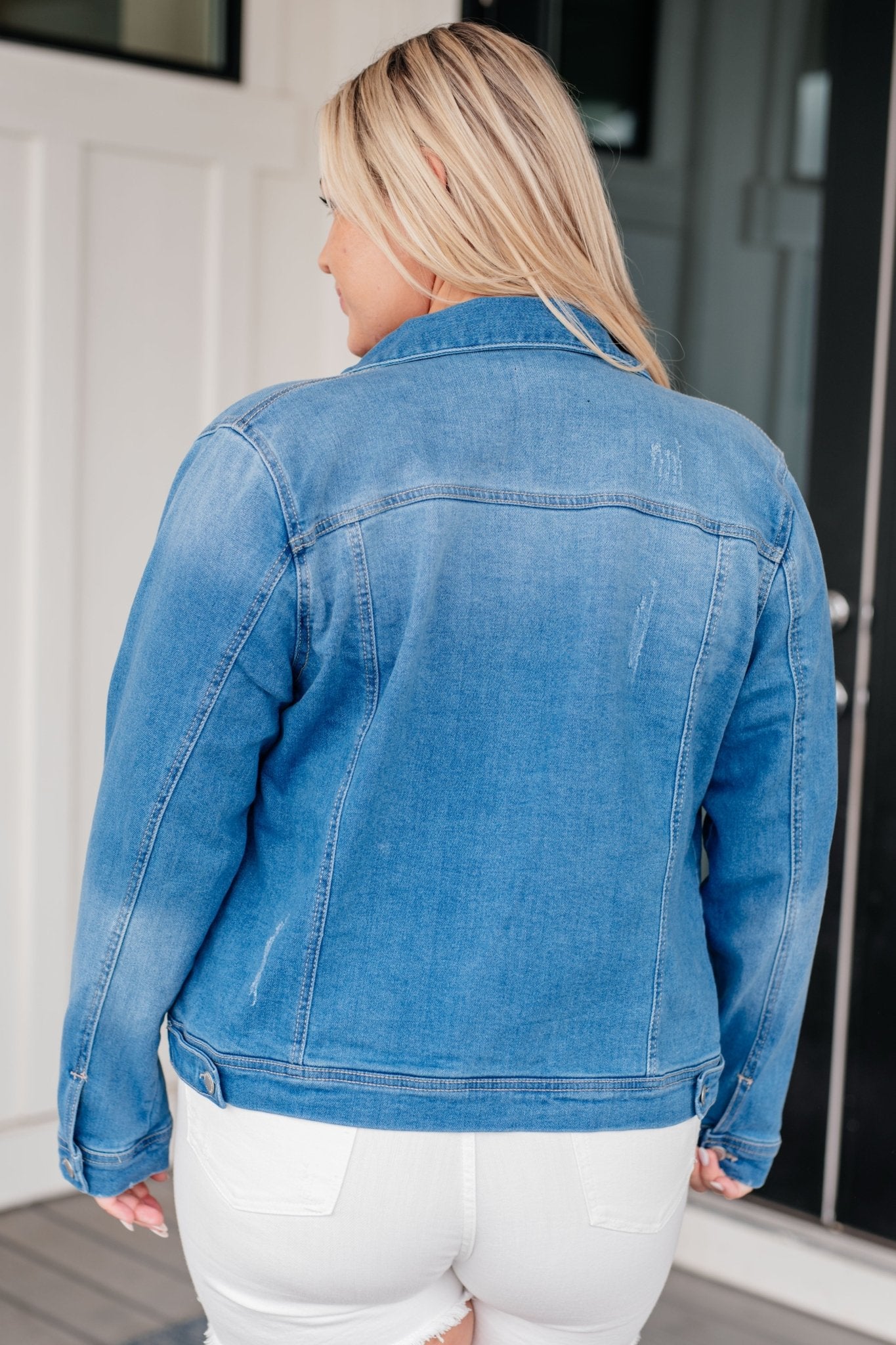 Every Occasion Denim Button Up Jacket - Driftwood Boutique