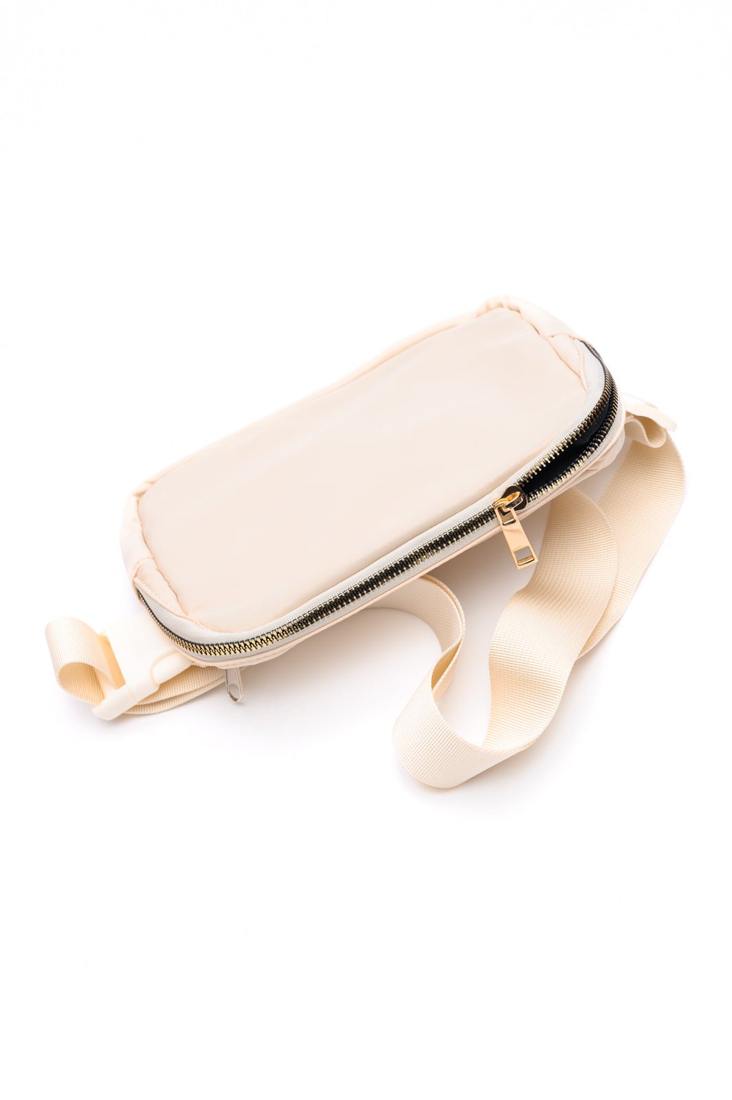 Everywhere I Go Crossbody Belt Bag in Ivory - Driftwood Boutique