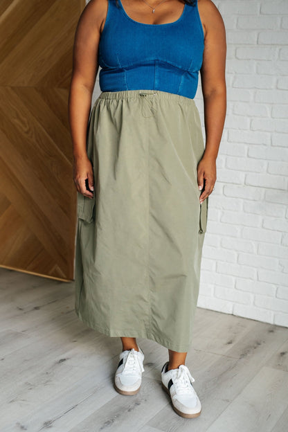 Explain It Away Cargo Skirt - Driftwood Boutique