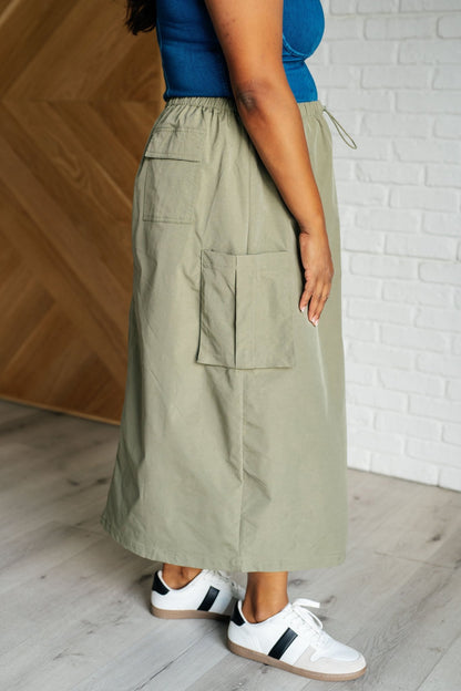 Explain It Away Cargo Skirt - Driftwood Boutique