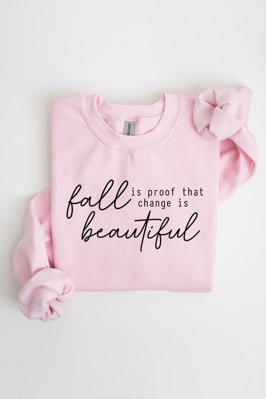Fall Is Proof That Graphic Fleece Sweatshirts - Driftwood Boutique
