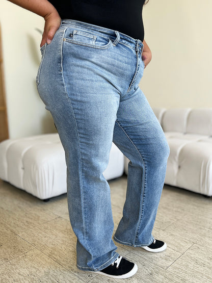 Sierra High Rise Straight Leg Jeans