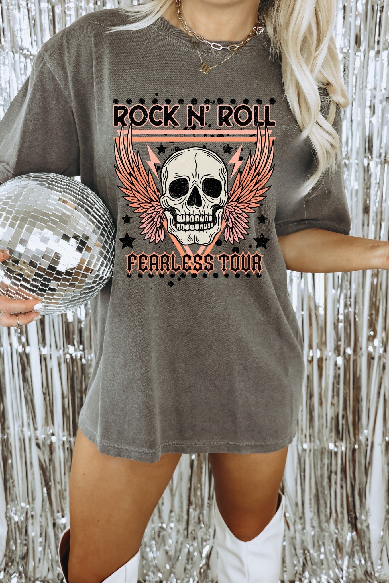 Fearless Tour Graphic Tee - Driftwood Boutique