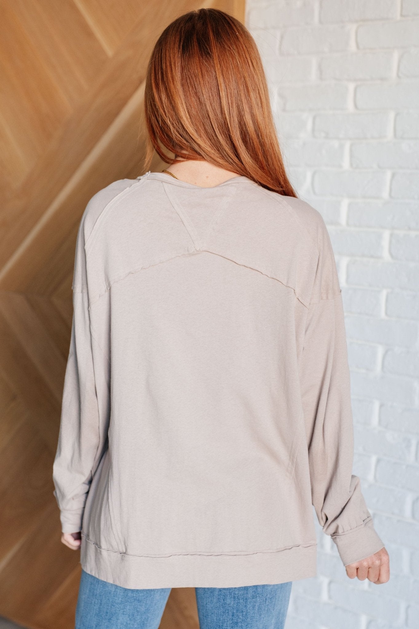 Feels Right Long Sleeve Top - Driftwood Boutique