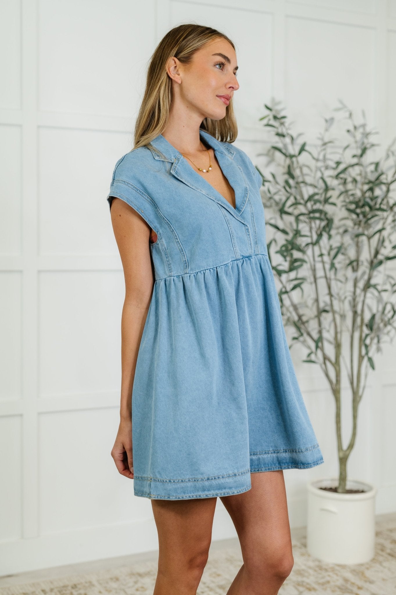 First Rodeo Denim Dress - Driftwood Boutique