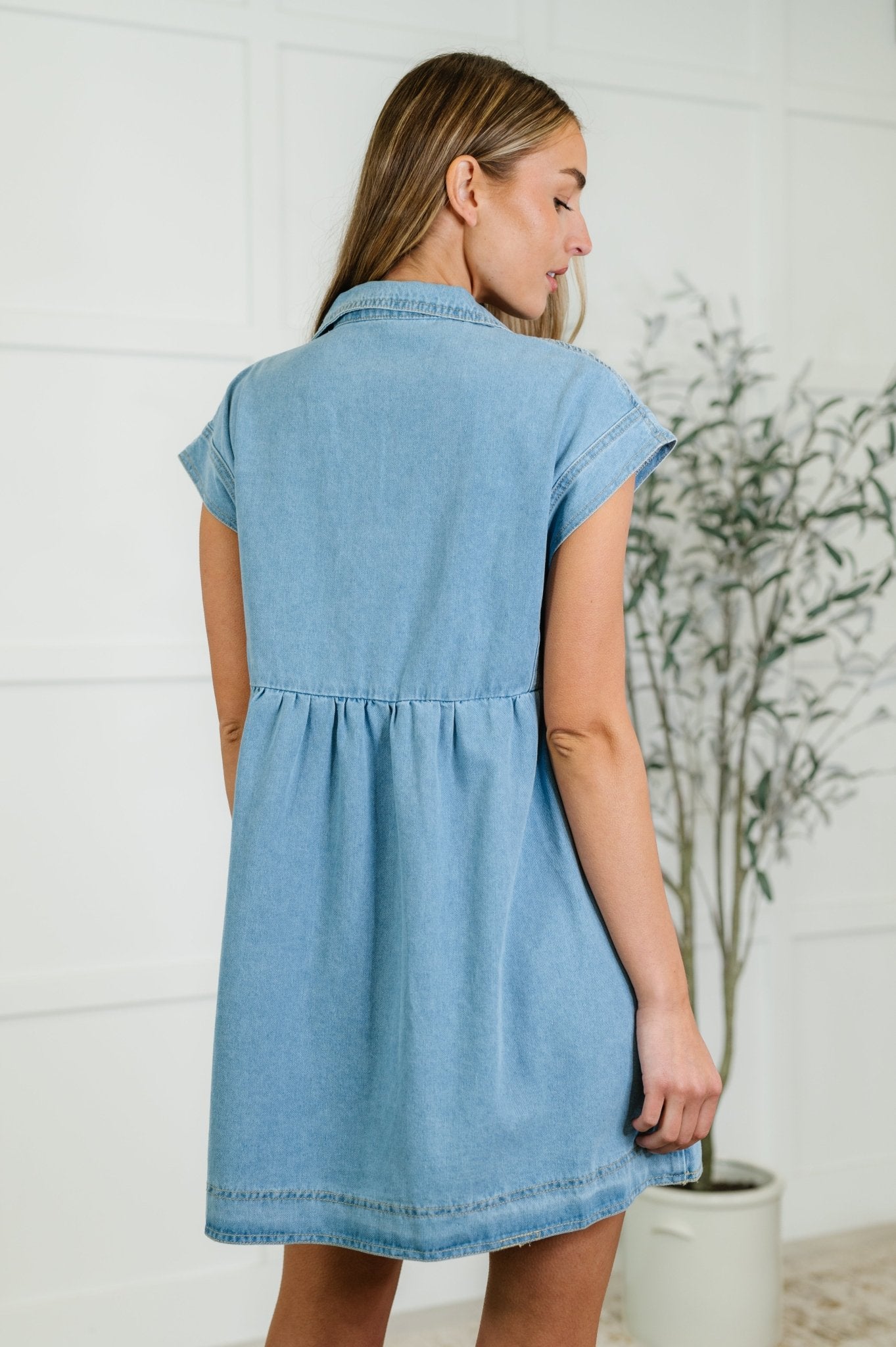 First Rodeo Denim Dress - Driftwood Boutique