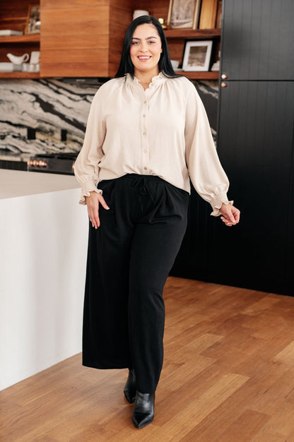 For You I Do Button Up Blouse - Driftwood Boutique