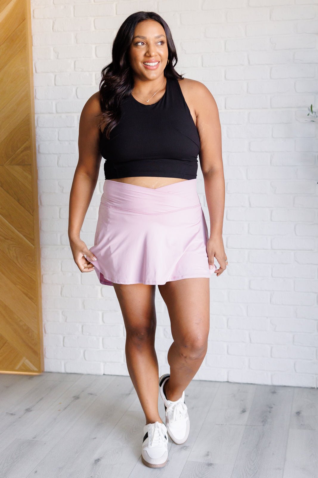 Get Moving Racer Back Crop Tank - Driftwood Boutique